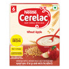 Nestle Cerelac Baby Cereal With Milk Wheat Apple From 6 Months 300G Bag-In-Box Pack