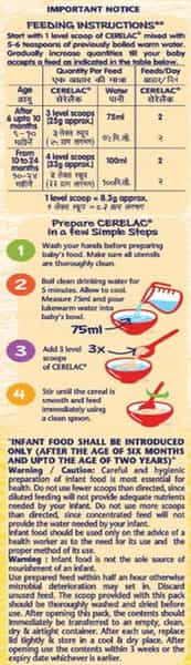 Nestle Cerelac Baby Food Infant Cereal Stage1 (6 -12 Months) Refill Of 300 G