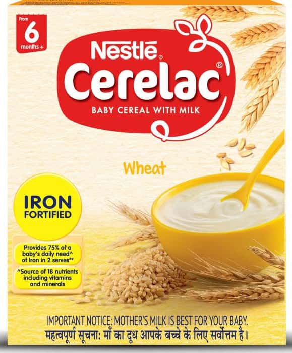 Buy Nestle Cerelac Infant Cereal Stage1 (6 12 Months) Wheat Refill