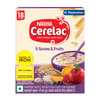 Nestle Cerelac 5 Grains & Fruits Baby Food Cereal | No Preservatives | 18 To 24 Months Baby | 300 G