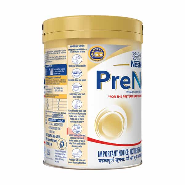 Nestle Prenan Pre-Term Food For Special Medical Purposes For Babies Born Before 37 Weeks Tin 400Gm