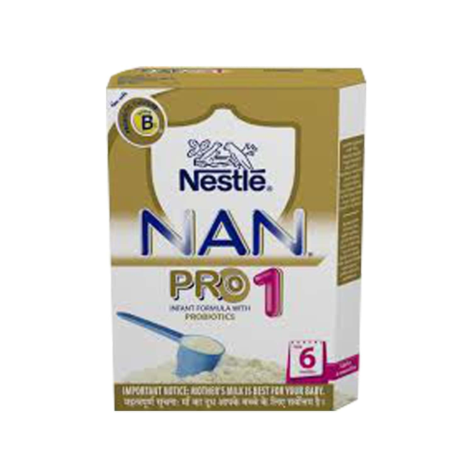 Buy Nestle Nan Pro 1 Infant Formula (Upto 6 Months) 400 G Online & Get ...