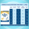 Nestle Nan Pro 1 Infant Formula With Probiotic | Stage 1 Up To 6 Months | 400G Pouch In Box