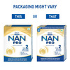 Nestle Nan Pro 2 Follow-Up Formula | Stage 2 For 6-12 Months | 400G Pouch In Box