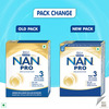 Nestle Nan Pro 3 Follow-Up Formula | Stage 3 For 12-18 Months | 400G Pouch In Box