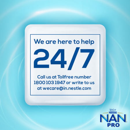 Nestle Nan Pro 3 Follow-Up Formula | Stage 3 For 12-18 Months | 400g Pouch In Box