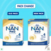 Nestle Nan Pro 4 Follow-Up Formula | Stage 4 For 18-24 Months | 400G Pouch In Box