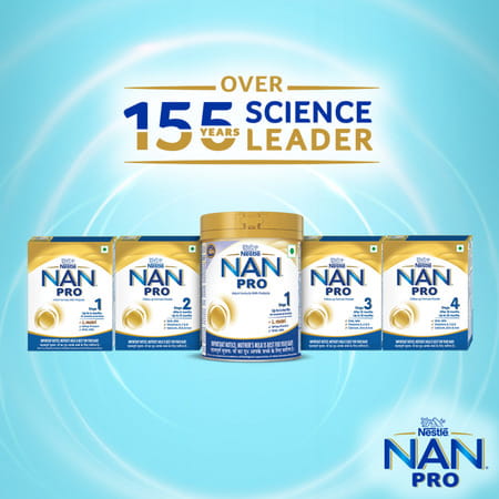 Nestle Nan Pro 4 Follow-Up Formula | Stage 4 For 18-24 Months | 400g Pouch In Box