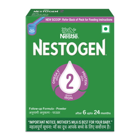 Nestle Nestogen Infant Formula Powder Stage-2(After 6 Months)- 400g Bag-In-Box Pack
