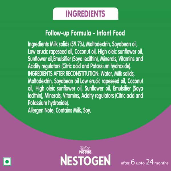 Nestle Nestogen Infant Formula Powder Stage-2(After 6 Months)- 400G Bag-In-Box Pack