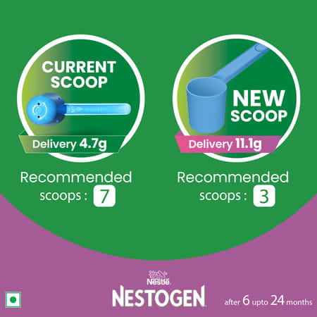 Nestle Nestogen Infant Formula Powder Stage-2(After 6 Months)- 400g Bag-In-Box Pack