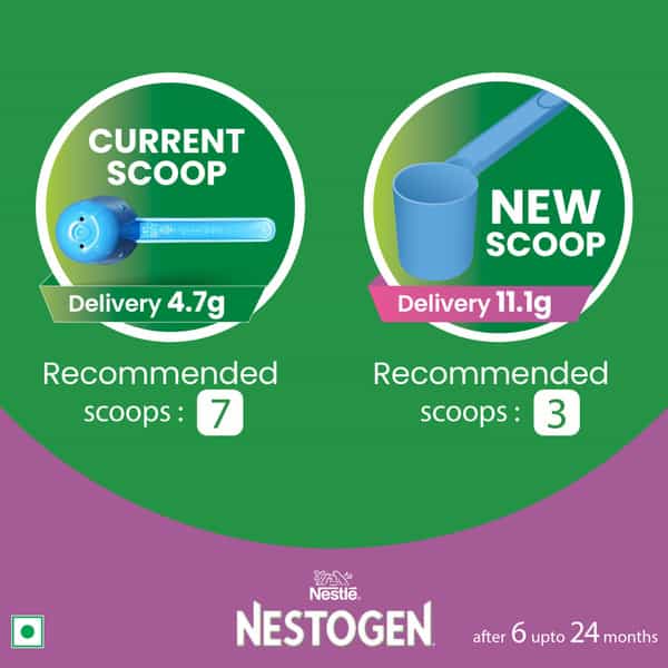 Nestle Nestogen Infant Formula Powder Stage-2(After 6 Months)- 400G Bag-In-Box Pack
