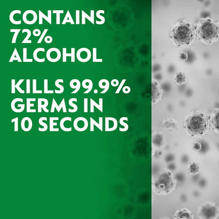 Dettol Hand Sanitizer Liquid Gel Pump | 72.34% Alcohol Kills 99.9% Germs- 200ml