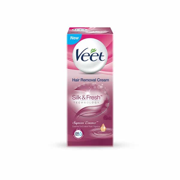 Veet Silk & Fresh Hair Removal Cream Supreme Essence 25 Gm