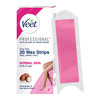 Veet Professional Waxing Strips Kit For Normal Skin | 20 Strips