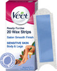 Veet Full Body Wax Kit Sensitive Skin - 20 Strips