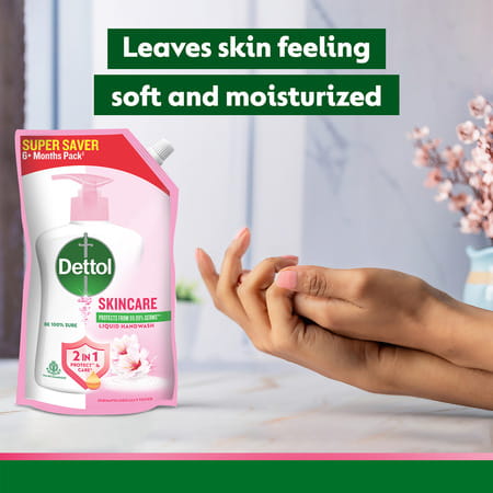 Dettol Liquid Handwash Refill - Skincare Hand Wash- 675ml | (Buy 1 Get 1 Free)