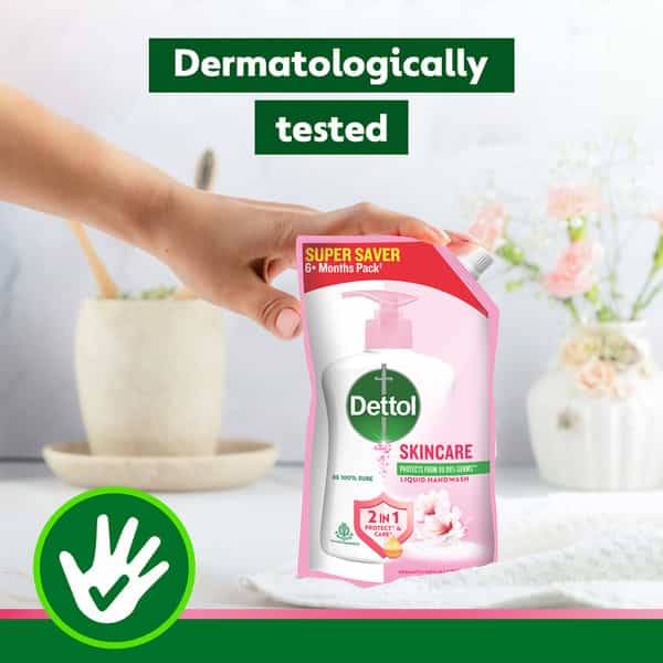 Dettol Liquid Handwash Refill - Skincare Hand Wash- 675Ml | (Buy 1 Get 1 Free)