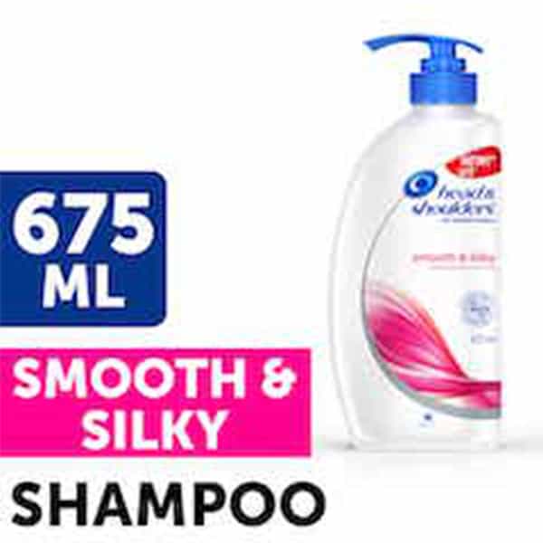 Head & Shoulders Shampoo Smooth & Silky 675 Ml