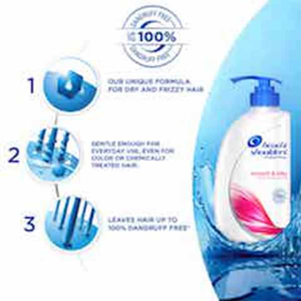 Head & Shoulders Shampoo Smooth & Silky 675 Ml