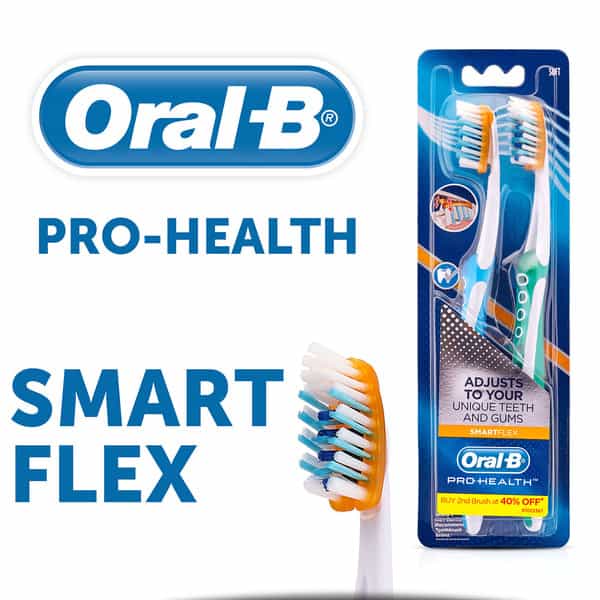 Oral-B Pro Health Smartflex  Toothbrush  Packet Of 2