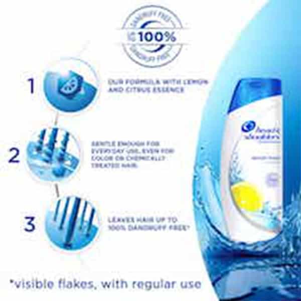 Head & Shoulders Shampoo Lemon Fresh 340 Ml