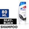 Head & Shoulders Shampoo Silky Black 80 Ml