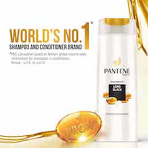 Pantene Shampoo Long Black 80 Ml