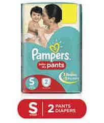 pampers pants small 20 pieces