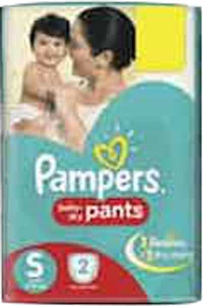 Pampers Diaper Pants Small 2 Pieces