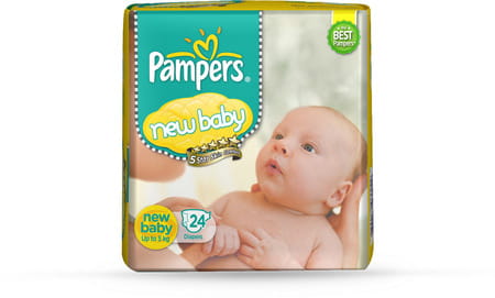 Pampers Active Baby Diaper Size New Born Packet Of 24