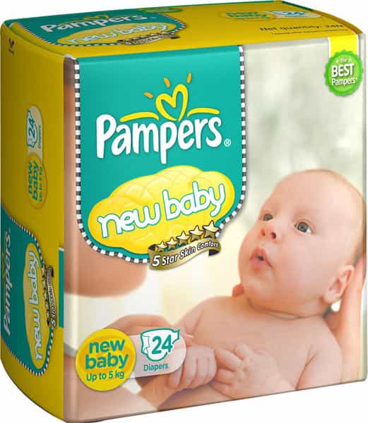 Pampers Active Baby Diaper Size New Born Packet Of 24