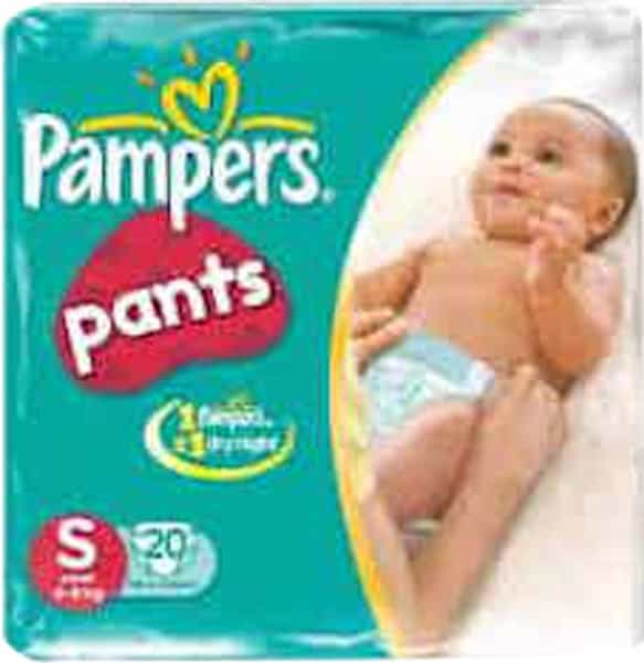 Pampers Diaper Pants Small Size 20 Pieces