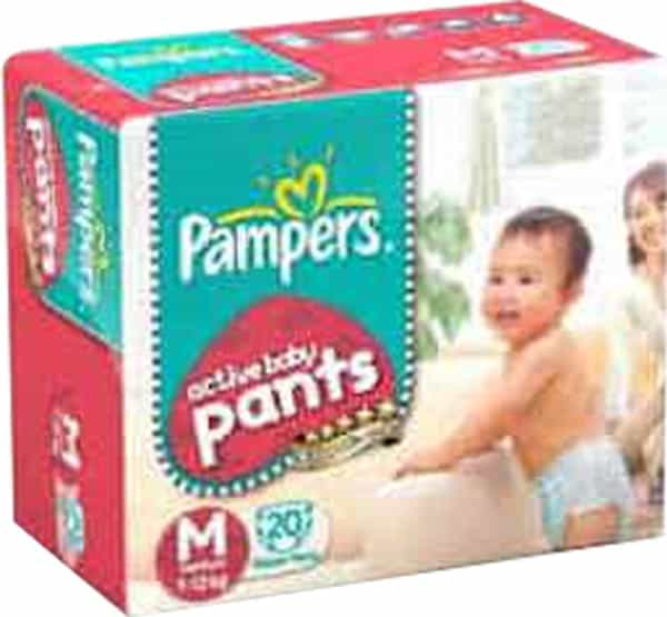 Pampers Diaper Pants Medium 20 Pieces