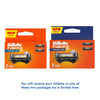 Gillette Fusion Proglide Flex Ball Manual Shaving Razor Blades Packet Of 2 (Cartridges)
