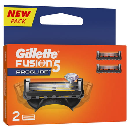 Gillette Fusion Proglide Flex Ball Manual Shaving  Razor Blades  Packet Of 2 (Cartridges)