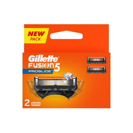Gillette Fusion Proglide Flex Ball Manual Shaving  Razor Blades  Packet Of 2 (Cartridges)