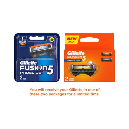 Gillette Fusion Proglide Flex Ball Manual Shaving  Razor Blades  Packet Of 2 (Cartridges)