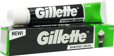 Gillette Lime Pre Shave Cream - 70 Gm