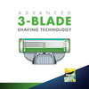 Gillette Mach 3 Sensitive Manual Shaving Razor Blades 4 Pieces