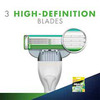 Gillette Mach 3 Sensitive Manual Shaving Razor Blades 4 Pieces