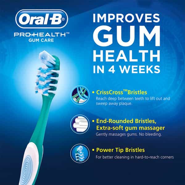 Oral-B Pro Health Gum Care Soft Manual  Toothbrush (Buy 2 Get 1 Free) Packet Of 3