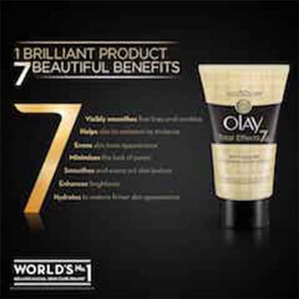 Olay Total Effects Anti Ageing Face Wash Cleanser 50 Gm