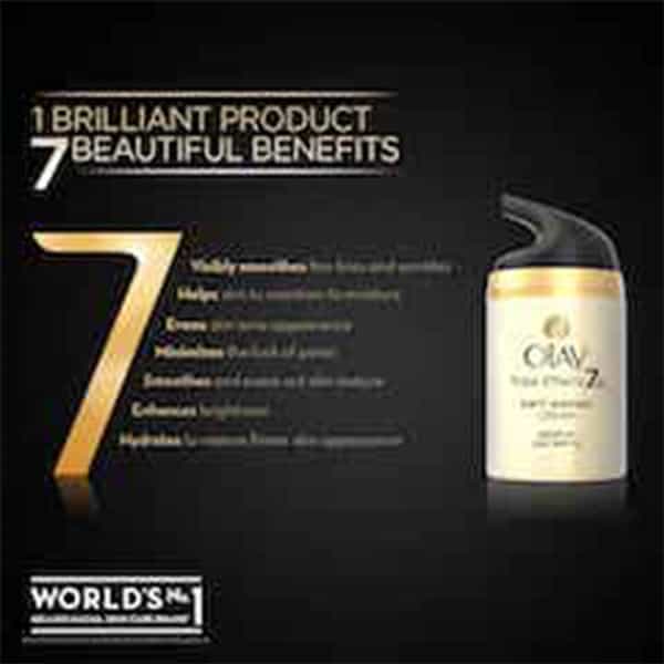 Olay Total Effects 7 In 1 Anti Ageing Skin Cream (Moisturizer) Gentle Spf15 50 Gm