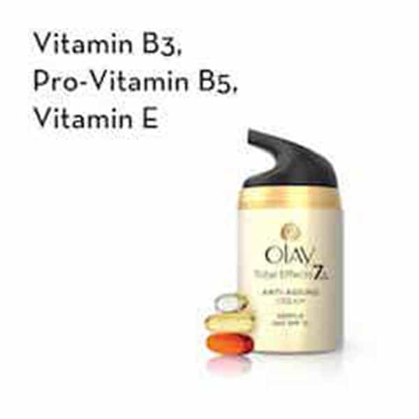 Olay Total Effects 7 In 1 Anti Ageing Skin Cream (Moisturizer) Gentle Spf15 50 Gm