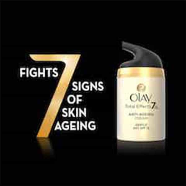 Olay Total Effects 7 In 1 Anti Ageing Skin Cream (Moisturizer) Gentle Spf15 50 Gm