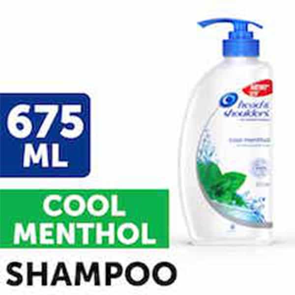 Head & Shoulders Shampoo Cool Menthol 675 Ml