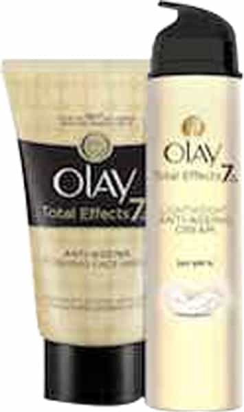 Olay Total Effects 7-In-1 Lightweight Day Skin Cream 50G + Foaming Face Wash 50G Combo Pack 2X50 Gm