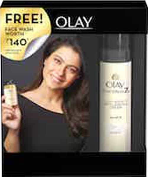 Olay Total Effects 7-In-1 Lightweight Day Skin Cream 50G + Foaming Face Wash 50G Combo Pack 2X50 Gm
