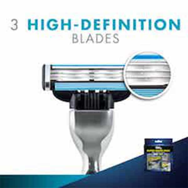 Gillette Mach3 8 Blades (Cartridges) Pack + 70Gm Shaving Gel